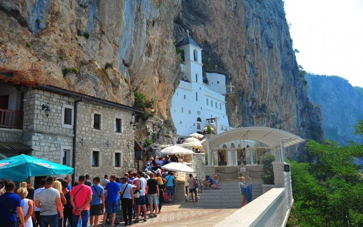 Tour to Ostrog Monastery, the holiest place of all in Montenegro
